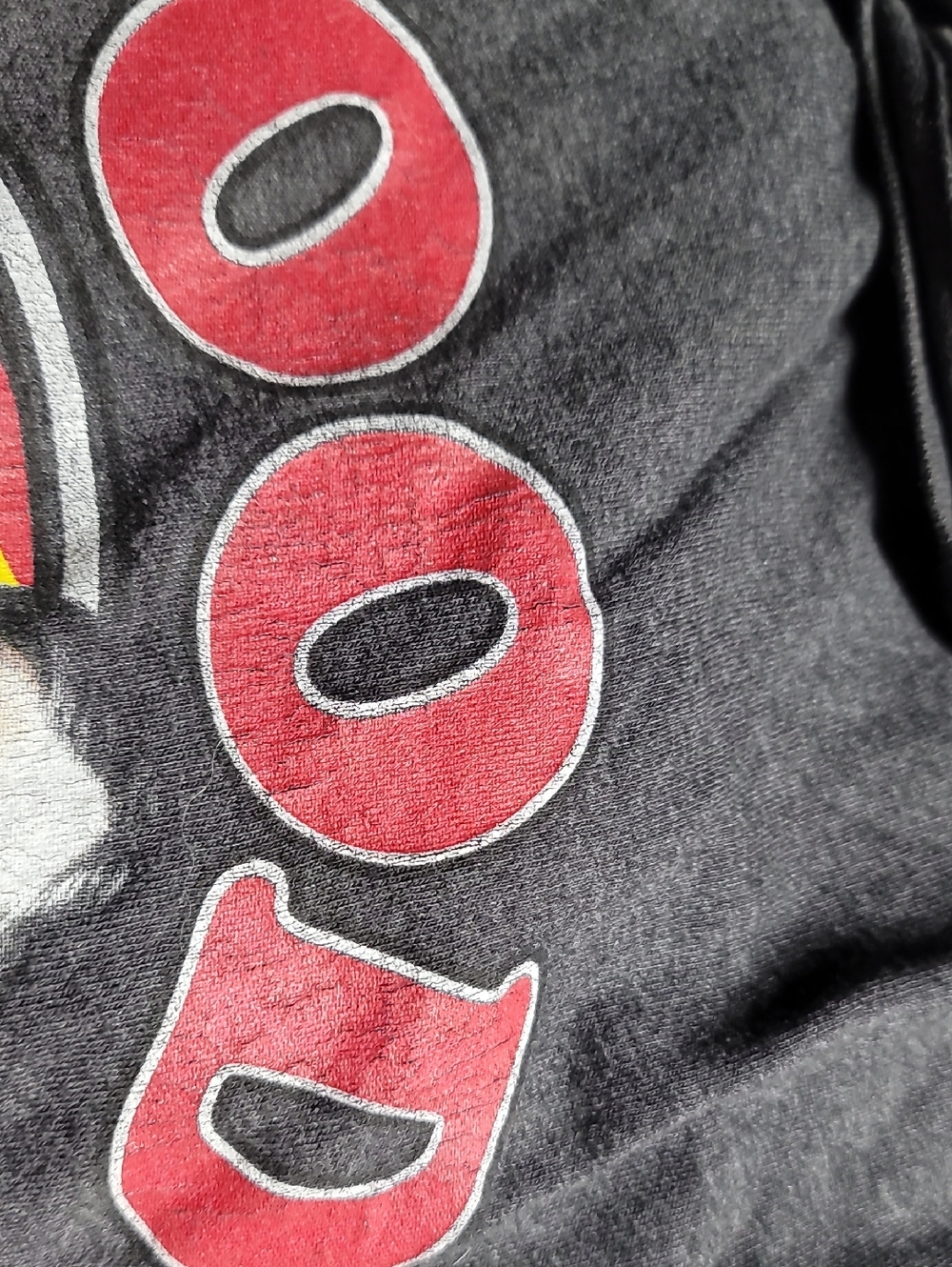 Gray Retro Graphic Short Sleeve Tee - Picture 5 of 5